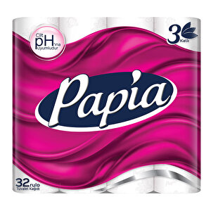 Papia Tuvalet Kağıdı 3 Katlı 32'li Paket buyuk 1
