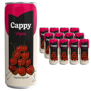Cappy Kutu Vişneli Meyve Suyu 330 ml 12'li