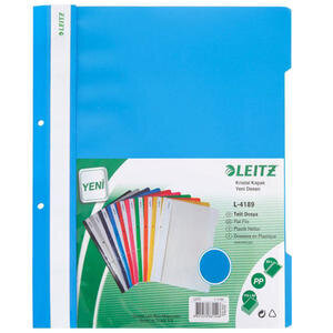 Leitz Telli Dosya Mavi 10'lu Paket