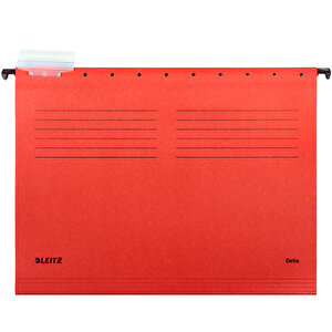Leitz 6515 Askılı Dosya Telsiz Kırmızı 5'li Paket buyuk 1