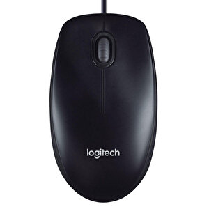 Logitech M100 Kablolu Mouse Siyah buyuk 1