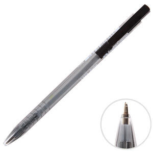 Faber-Castell 1425 Auto Tükenmez Kalem 1 mm İğne Uçlu Siyah 10'lu Paket