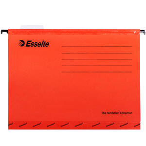 Esselte 90316 Pendaflex Askılı Dosya Telsiz Kırmızı 25'li Paket