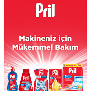 Pril Deo Perls Bulaşık Makinası Koku Giderici Limon Üçlü Güç 60 Yıkama buyuk 4