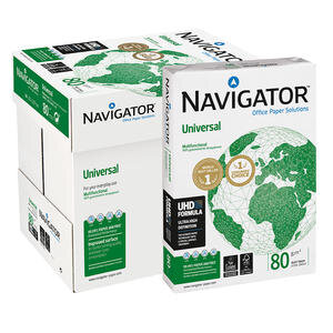 Navigator A4 Fotokopi Kağıdı 80 g 1 Koli 5 Paket (2.500 Sayfa)