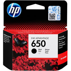 HP 650 CZ101AE Siyah Orijinal Kartuş