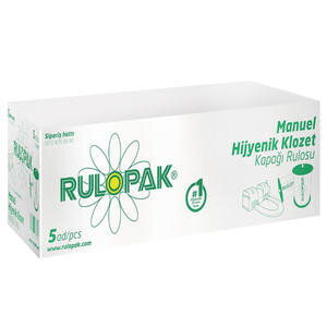 Rulopak Manuel Hijyenik Klozet Kapağı Rulosu