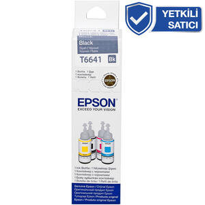 Epson T6641 C13T66414A Siyah Orijinal Mürekkep