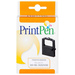Printpen Oki ML-5520/5590 Eksiz Muadil Şerit-Ink Tank (Uzun Ömürlü) Siyah Muadil Şerit