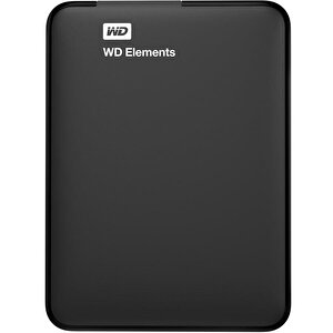 Western Digital Elements Taşınabilir Disk 1 TB USB 3.0 Siyah 2.5" (WDBUZG0010BBK-EESN) buyuk 1