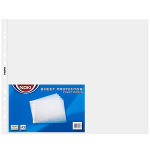 Noki 4836 A3 Şeffaf Poşet Dosya 25'li Paket