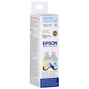 Epson L800 Kartuş Açık Mavi (Light-Cyan) 70 ml C13T67354A buyuk 2