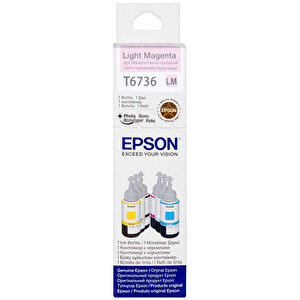 Epson L800 Kartuş Açık (Light-Magenta) 70 ml Kırmızı C13T67364A buyuk 1