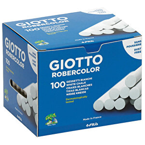 Giotto Robercolor Beyaz Tebeşir 100'lü Paket buyuk 1
