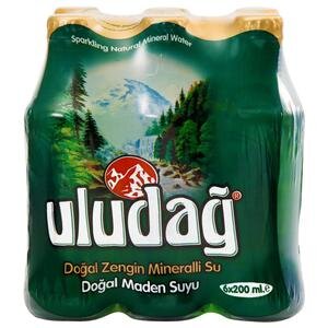 Uludağ Doğal Maden Suyu 6 x 200 ml