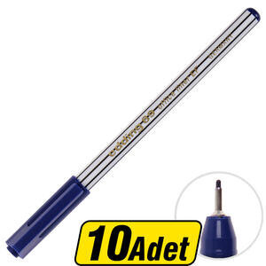 Edding 89 Fineliner Keçeli Kalem Mavi 10'lu Paket