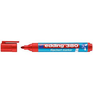 Edding 380 Flipchart Kalem Kırmızı buyuk 3