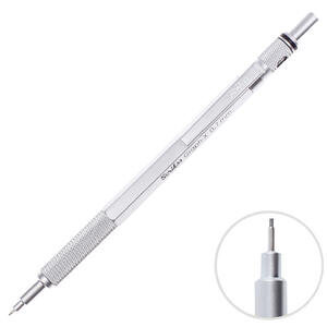 Scrikss Graph-X Metal Versatil Uçlu Kalem 0.7 Saten Gri