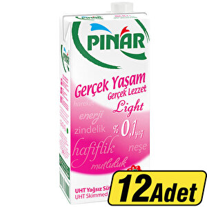 Pınar Süt Light 1 lt 12'li Paket buyuk 1