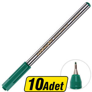 Edding 89 Fineliner Keçeli Kalem Yeşil 10'lu Paket