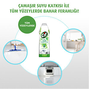 Cif Jel Tüm Yüzeyler Bahar Ferahlığı 750 ML buyuk 4