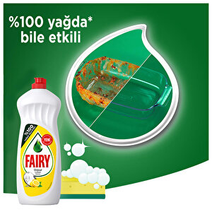 Fairy Elde Yıkama Bulaşık Deterjanı Limon 650 ML buyuk 5