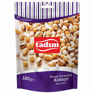 Tadım Kokteyl Kavrulmuş Karışık Kuruyemiş 180 g