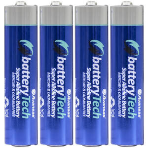 Avansas Battery Tech Süper Alkalin AAA İnce Kalem Pil 4'lü Paket
