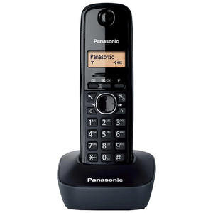 Panasonic KX-TG 1611 Telsiz (Dect) Telefon Siyah
