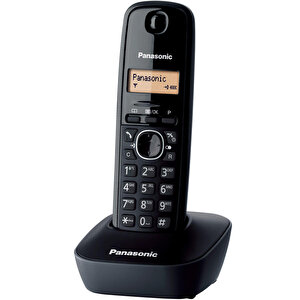 Panasonic KX-TG 1611 Telsiz (Dect) Telefon Siyah buyuk 1