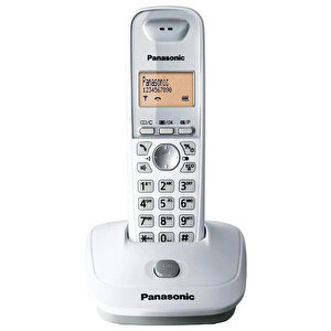 Panasonic KX-TG 2511 Telsiz (Dect) Telefon Beyaz buyuk 1