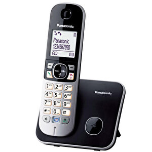 Panasonic KX-TG 6811 Telsiz (Dect) Telefon Siyah buyuk 2