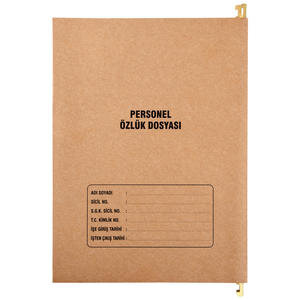 Avansas Askılı Personel Özlük Dosyası 8 Yaprak