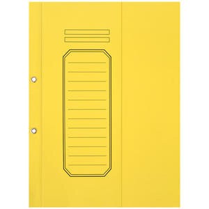 Avansas Büro Dosyası Yarım Kapak Sarı 25'li Paket