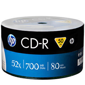 HP CD-R CRE00070-3 52X 700 Mb 50'li Paket buyuk 1