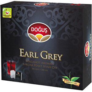 Doğuş Earl Grey Bardak Poşet Çay 100'lü buyuk 1