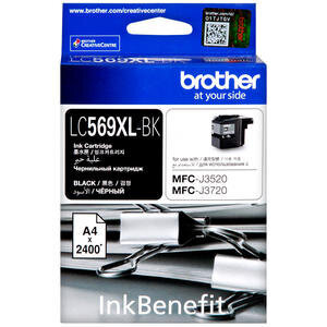 Brother LC569XL-BK Siyah Orijinal Kartuş