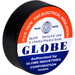 Globe İzole Elektrik Bandı Siyah buyuk 1