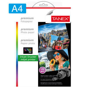 Tanex Fotoğraf Kağıdı A4 150 gr 210 mm x 297 mm 25 Sayfa