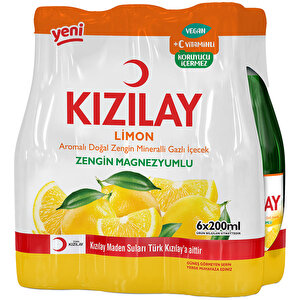Kızılay Ekstra C Vitaminli Limonlu Maden Suyu 200 ml 6'lı Paket buyuk 3