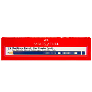 Faber-Castell Kopya Kalemi Mavi 12'li Paket buyuk 4