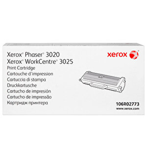 Xerox 106R02773 Siyah Orijinal Toner 3020/WC3025 1500 Sayfa buyuk 1
