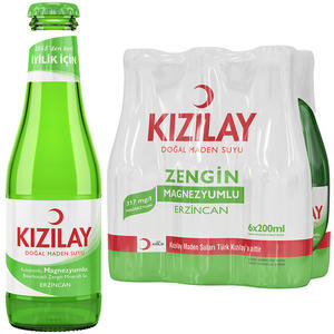 Kızılay Erzincan Maden Suyu 6 x 200 ml