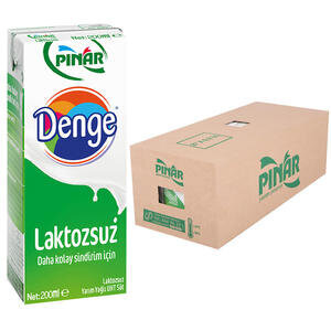 Pınar Laktozsuz Süt 200 ml 27'li 
