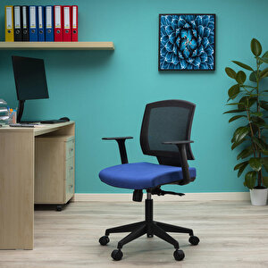Avansas Comfort Reks Çalışma Koltuğu Mavi buyuk 2