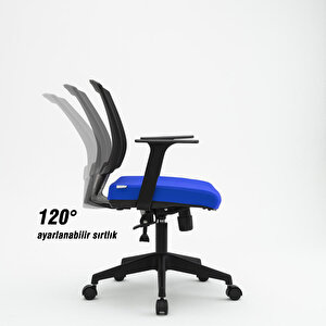 Avansas Comfort Reks Çalışma Koltuğu Mavi buyuk 8