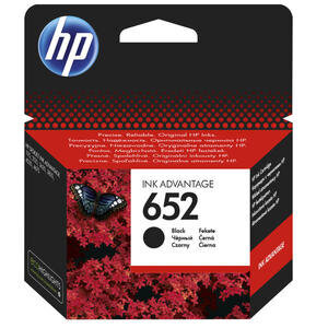 HP 652 F6V25AE Siyah Orijinal Kartuş