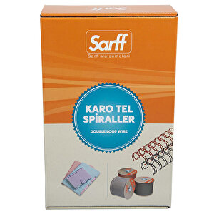 Sarff Tel Spiral Beyaz 1/2 50'li Paket buyuk 2