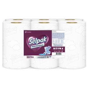 Selpak Professional Extra Sensörlü Kağıt Havlu 21 cm 6 kg - 6 Rulo