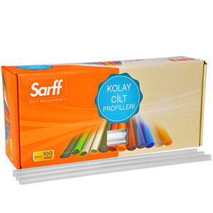 Sarff Oval Sırtlık 10 mm Şeffaf 100'lü Kutu